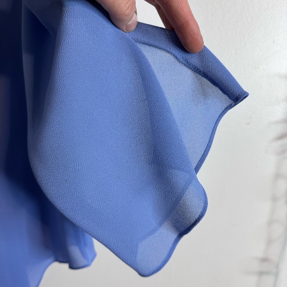 R&M Richards Blue Cape Jacket with Embellishments 90s - Picture 6 of 8